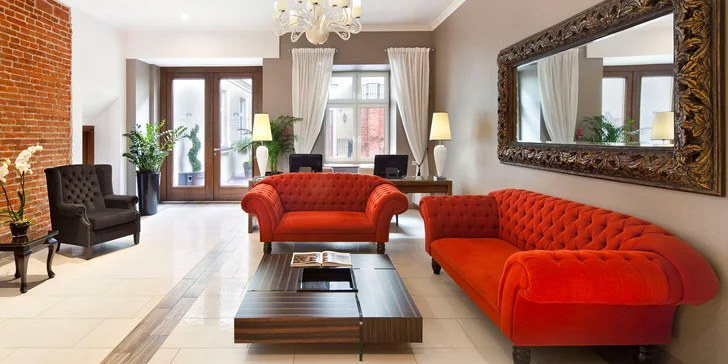 Luxusní pobyt v centru Krakova u židovské čtvrti Kazimierz: 4* hotel se snídaní