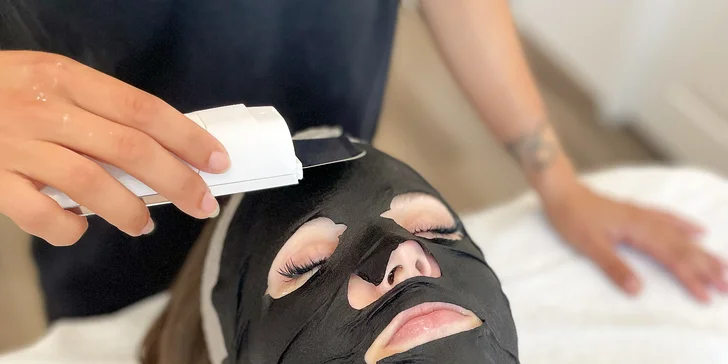 Komplexní ošetření pleti a liftingový rituál: peeling, maska i masáž obličeje a nohou