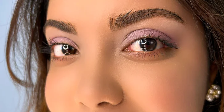 Laminace obočí nebo řas včetně barvení a speciální sérum jako dárek