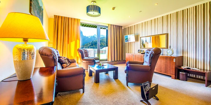 Exkluzivní wellness pobyt ve 4* hotelu Montfort v Belianských Tatrách s polopenzí