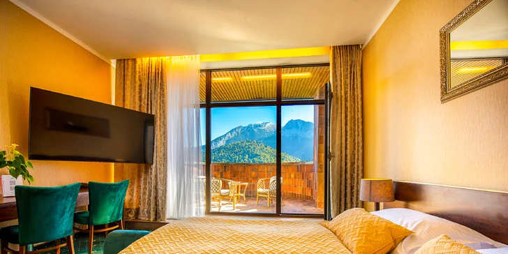 Exkluzivní wellness pobyt ve 4* hotelu Montfort v Belianských Tatrách s polopenzí