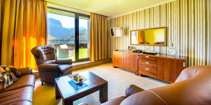 Exkluzivní wellness pobyt ve 4* hotelu Montfort v Belianských Tatrách s polopenzí