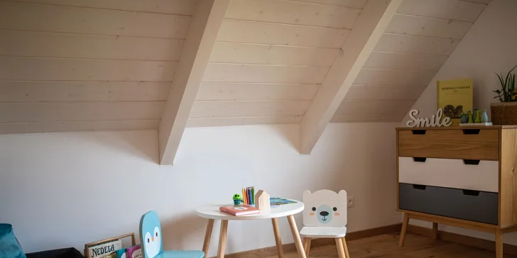 Unikátní chaloupky pro 6 až 8 osob: v obklopení přírody i blízko centra Banské Štiavnice