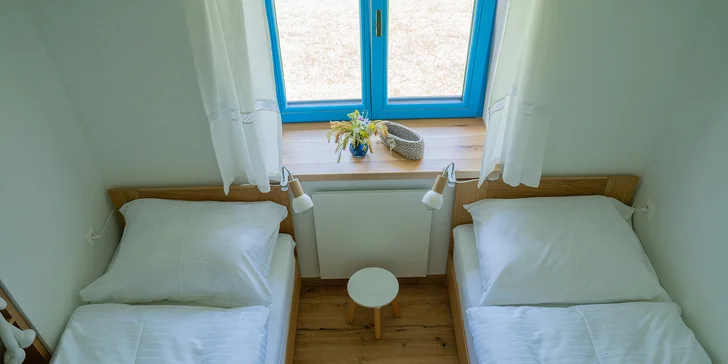 Unikátní chaloupky pro 6 až 8 osob: v obklopení přírody i blízko centra Banské Štiavnice