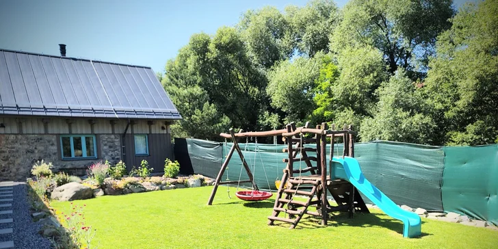 Unikátní chaloupky pro 6 až 8 osob: v obklopení přírody i blízko centra Banské Štiavnice