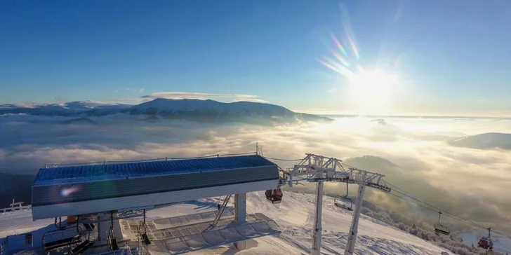 Plně zařízené mezonetové apartmány na Donovalech pro 4–8 osob