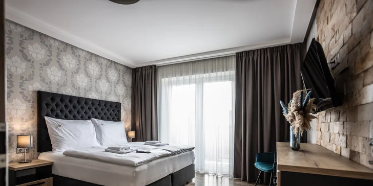 Moderní apartmány v Demänovské dolině: možnost wellness a polopenze ve 4* hotelu