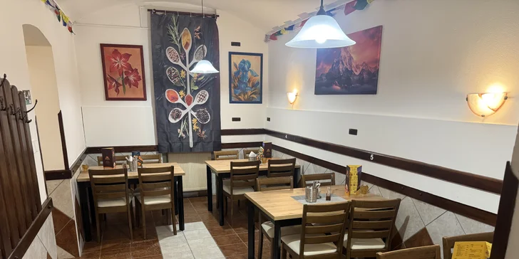 Otevřené vouchery do nepálsko-indické restaurace: 250, 500 nebo 1000 Kč