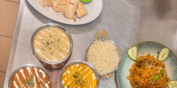 Otevřené vouchery do nepálsko-indické restaurace: 250, 500 nebo 1000 Kč