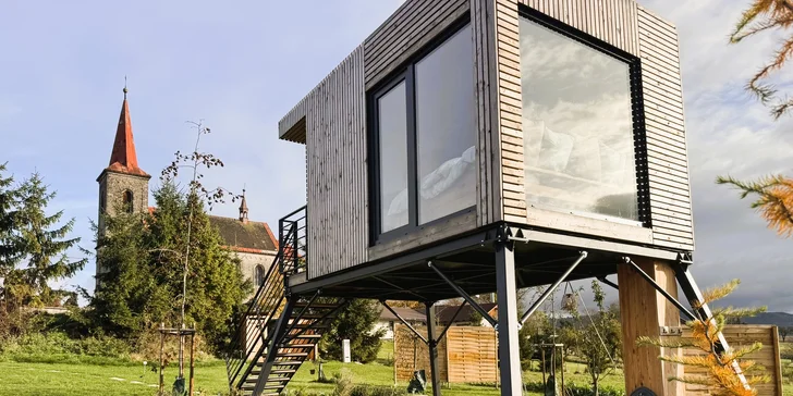 Romantika v srdci Českého ráje: moderní posed pro 2 osoby, sauna a koupací sud