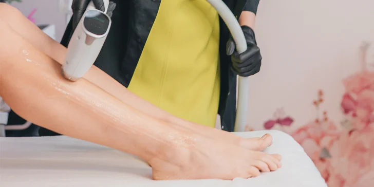 Hladká kůže bez práce: laserová epilace – podpaží, nohy i celé tělo
