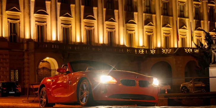 Dokonalý zážitek pro jednoho: Projížďka tím nejkrásnějším z Prahy v BMW Z4 cabrio