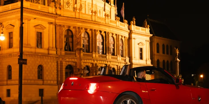 Dokonalý zážitek pro jednoho: Projížďka tím nejkrásnějším z Prahy v BMW Z4 cabrio