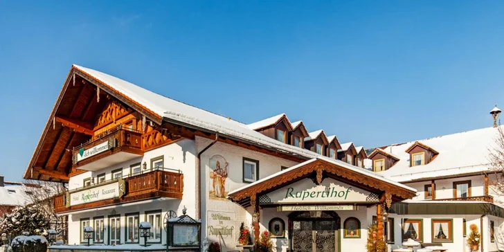 Parádní bavorský relax: 3* hotel nedaleko Salcburku, polopenze, neomezený wellness