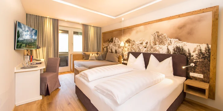 Krásný hotel v Rakousku hned u sjezdovky: polopenze plus, parádní wellness, herny pro děti