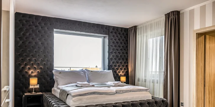 Moderní apartmány v Demänovské dolině: možnost wellness a polopenze ve 4* hotelu