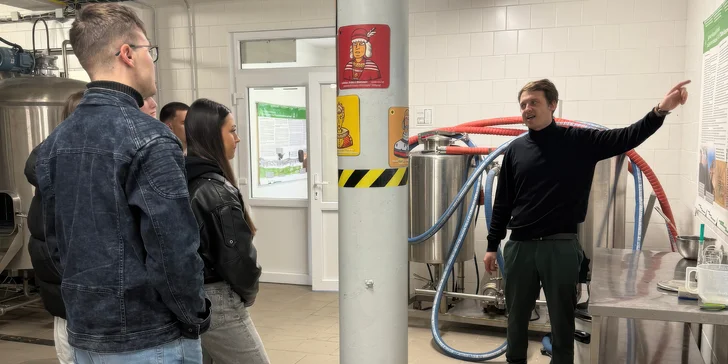 Prohlídka Knížecího pivovaru v Moravské Třebové až pro 2 osoby vč. ochutnávky