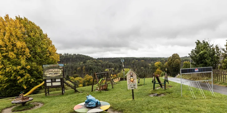Pobyt v srdci Českého Švýcarska: snídaně, 3chod. večeře i privátní wellness