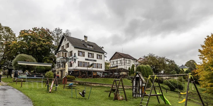 Pobyt v srdci Českého Švýcarska: snídaně, 3chod. večeře i privátní wellness