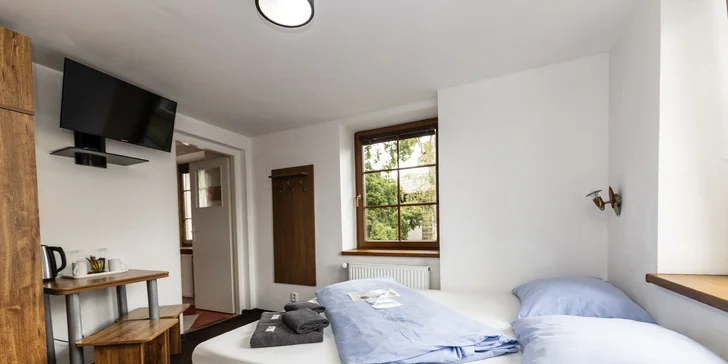 Dovolená v Českém Švýcarsku: snídaně, 3chod. večeře i privátní sauna a vířivka