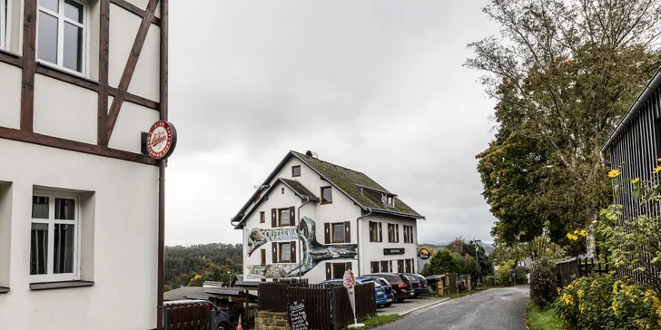 Dovolená v Českém Švýcarsku: snídaně, 3chod. večeře i privátní sauna a vířivka