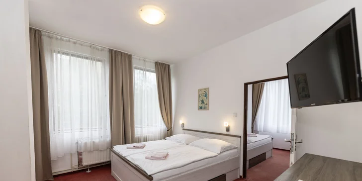 Aktivní rodinná dovolená u Adršpachu se snídaní nebo polopenzí