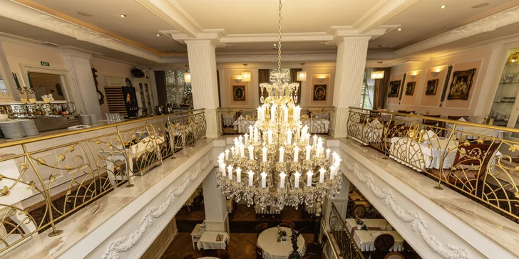 Pobyt v Karlových Varech se snídaní či polopenzí, neomezeným wellness i masáží