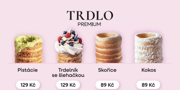 Originální trdelník s vůní blížícího se adventu: až 10 kusů i v kombinaci s horkým nápojem