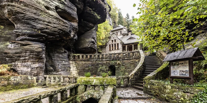 Pobyt v tajuplné Staré plynárně v Hřensku se snídaní nebo bez stravy