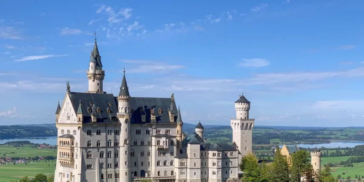 Nejkrásnější zámky Bavorska: 3denní zájezd vč. ubytování se snídaní a dopravy