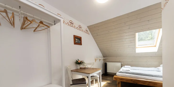 Penzion v Jeseníkách: lokalita na úpatí Rychlebských hor, snídaně, možnost sauny i večeří