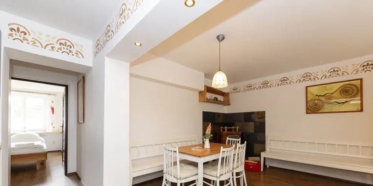 Penzion v Jeseníkách: lokalita na úpatí Rychlebských hor, snídaně, možnost sauny i večeří