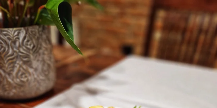 6chodové zvěřinové menu v Rožnovských pivních lázních pro 2 osoby