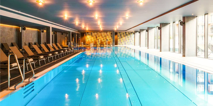 5* luxusní horský hotel v Krynici-Zdrój vedle sjezdovky s neomezeným wellness