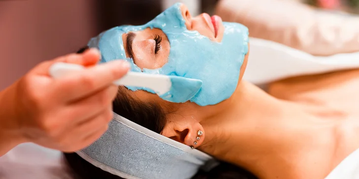 Kosmetická péče s liftingovou masáží a alginátovou maskou, 120 minut
