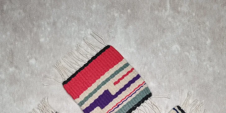 Odpočinkové kurzy tkaní: úplné základy, tvorba podtácku i tapiserie