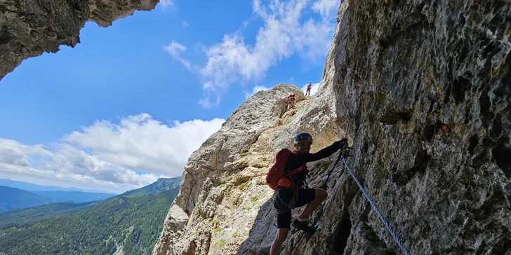 Skupinový ferratový kurz v rakouských Alpách vč. výbavy: 1-2 osoby