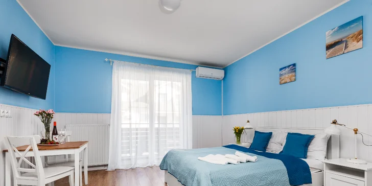 Dovolená u Baltu: hotel u pláže, strava i neomezený vstup do wellness a rekreační zóny