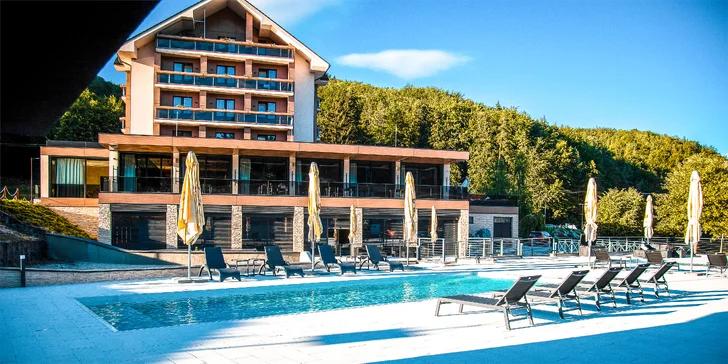 Dokonalý relax na Malé Fatře: 4* hotel s polopenzí, bazény, wellness a množství aktivit