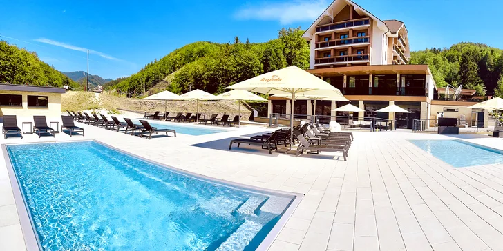 Dokonalý relax na Malé Fatře: 4* hotel s polopenzí, bazény, wellness a množství aktivit