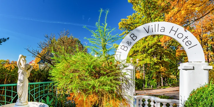 Pobyt v Mariánských Lázních: ubytování se snídaní i možnost 3chodové večeře