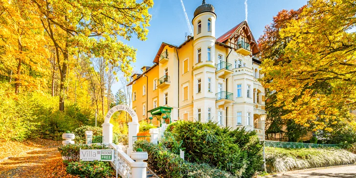 Pobyt v Mariánských Lázních: ubytování se snídaní i možnost 3chodové večeře