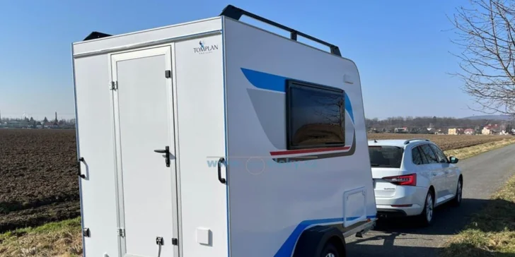 Dovolená na kolech: pronájem minikaravanu pro dva na 7 nebo 14 dní