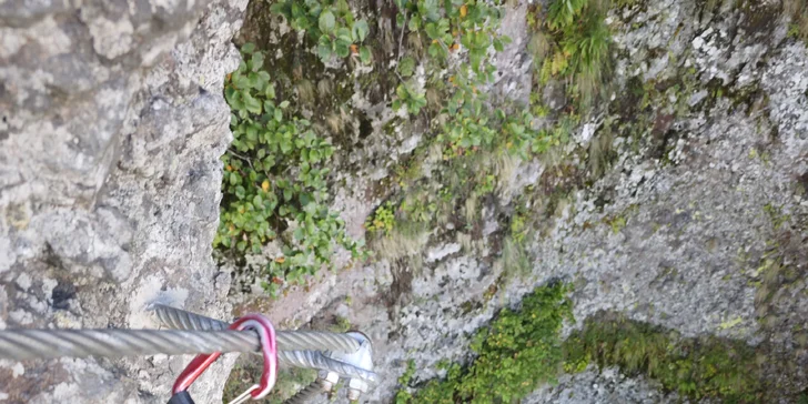 Skupinové ferratové kurzy s certifikovaným instruktorem na Slovensku pro pokročilé