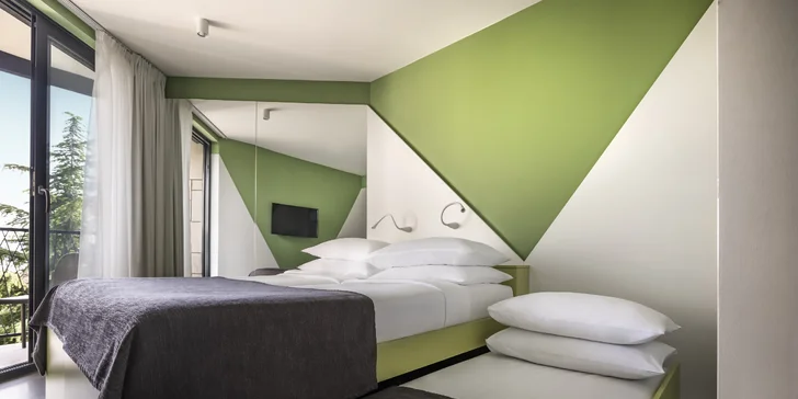 Kvarnerský záliv: 3* hotel jen 100 od moře, wellness a all inclusive light