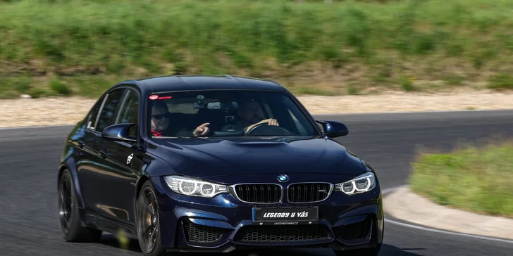 Jízda na závodních okruzích v BMW M3 F80: řízení či spolujízda, 4 místa po celé ČR
