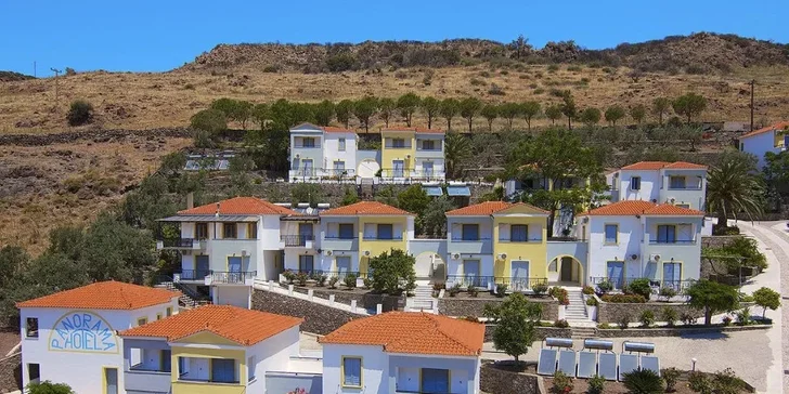 Dovolená na ostrově Lesbos: hotel kousek od pláže, snídaně, bazén i letenky