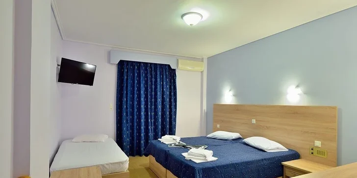 Dovolená na ostrově Lesbos: hotel kousek od pláže, snídaně, bazén i letenky