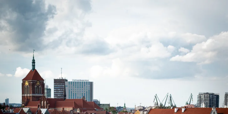Historické centrum Gdaňsku: ubytování v moderním hotelu i památky