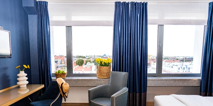 Historické centrum Gdaňsku: ubytování v moderním hotelu i památky